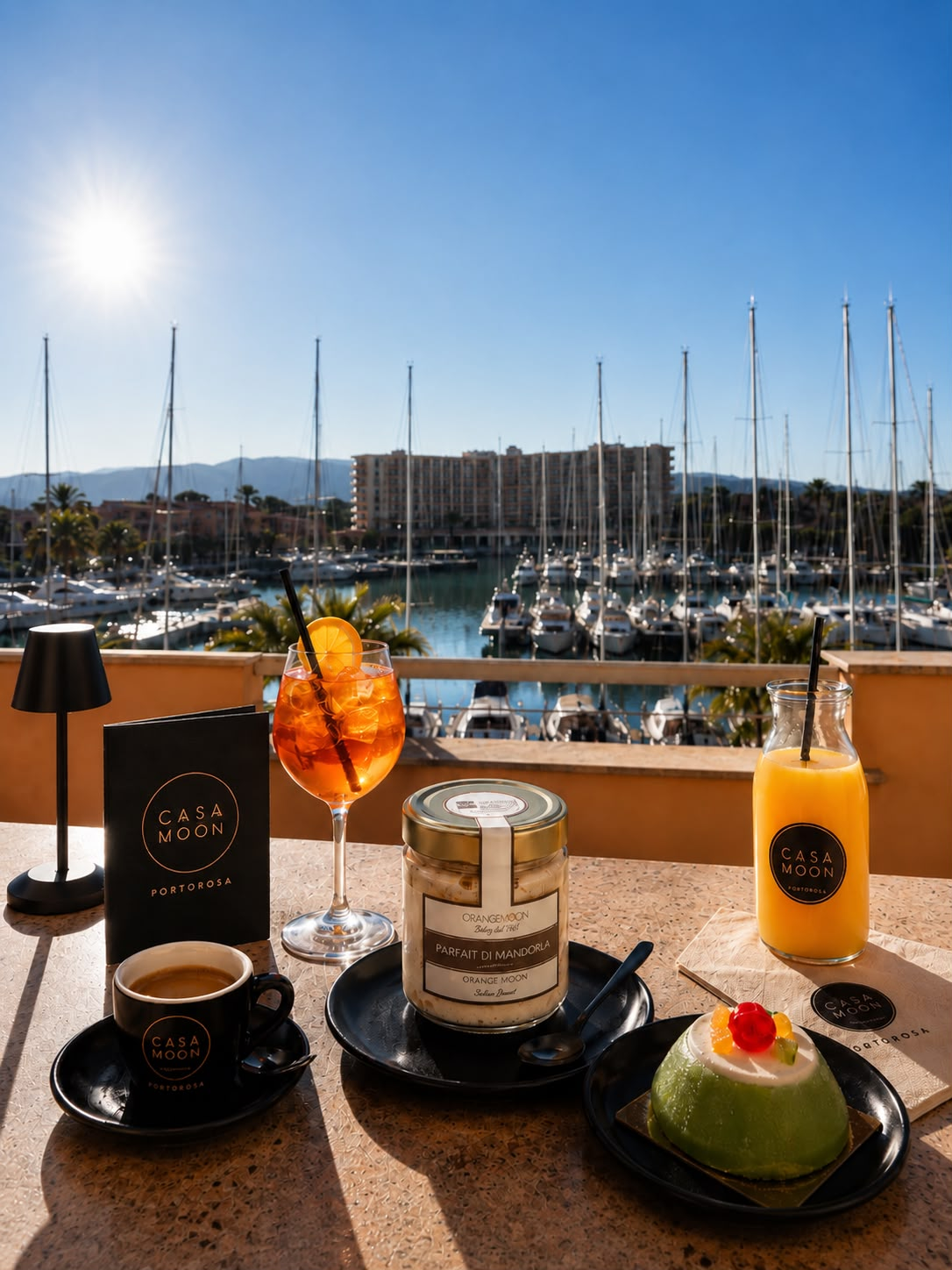 Brunch e colazione con vista mare